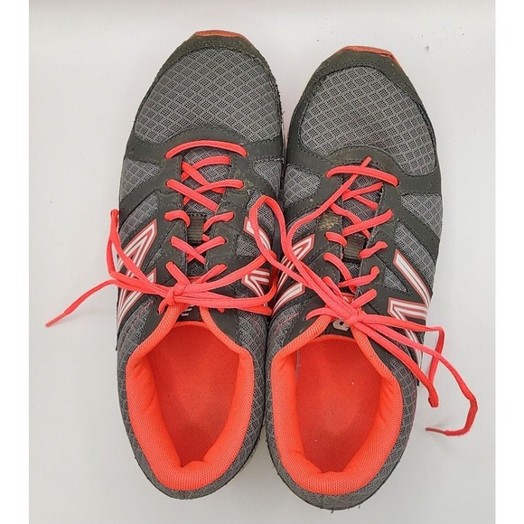 New Balance 550 v3 Womens Shoes Gray Red Athletic Training Sneaker 10B - Picture 7 of 8